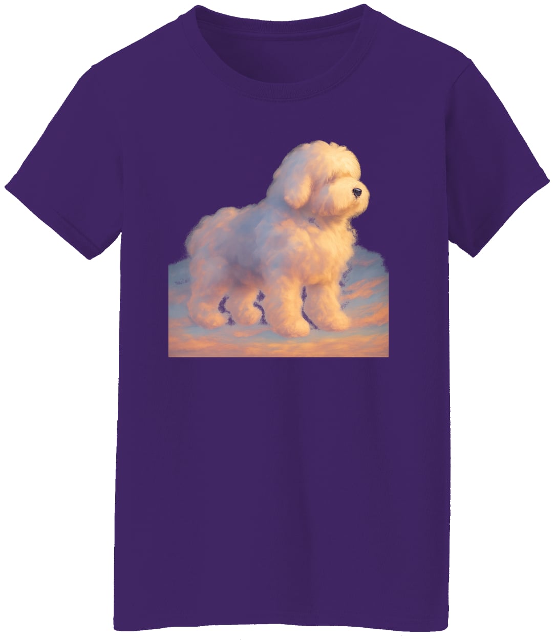 G500L Ladies' 5.3 oz. T-Shirt - Purple