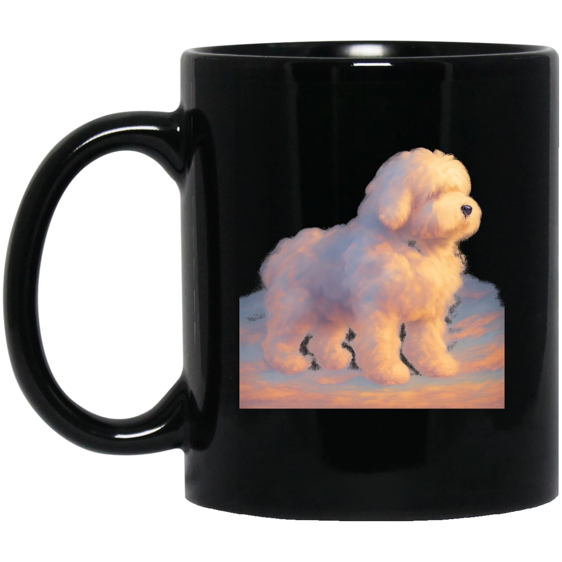 BM11OZ 11oz Black Mug Design Preview