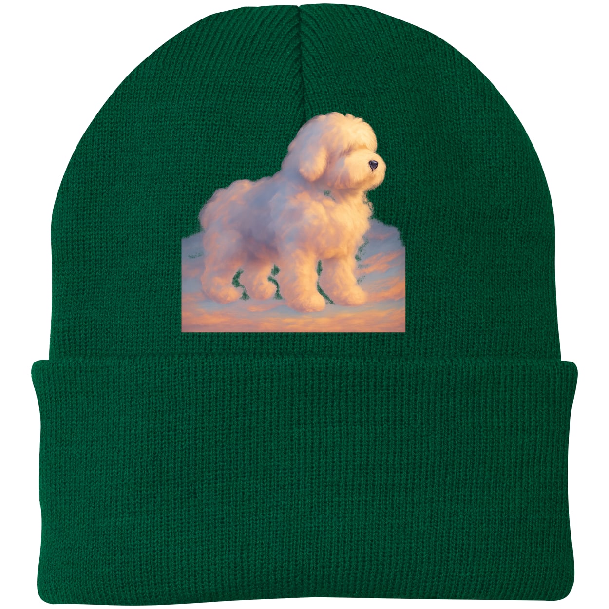 CP90 Port & Company Knit Beanie - Athletic Green