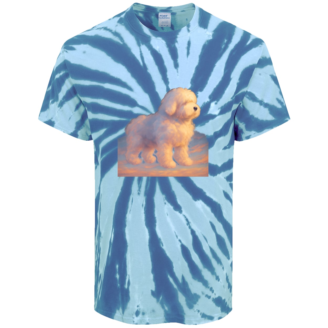 PC147 Port & Company Tie-Dye Tee - Royal