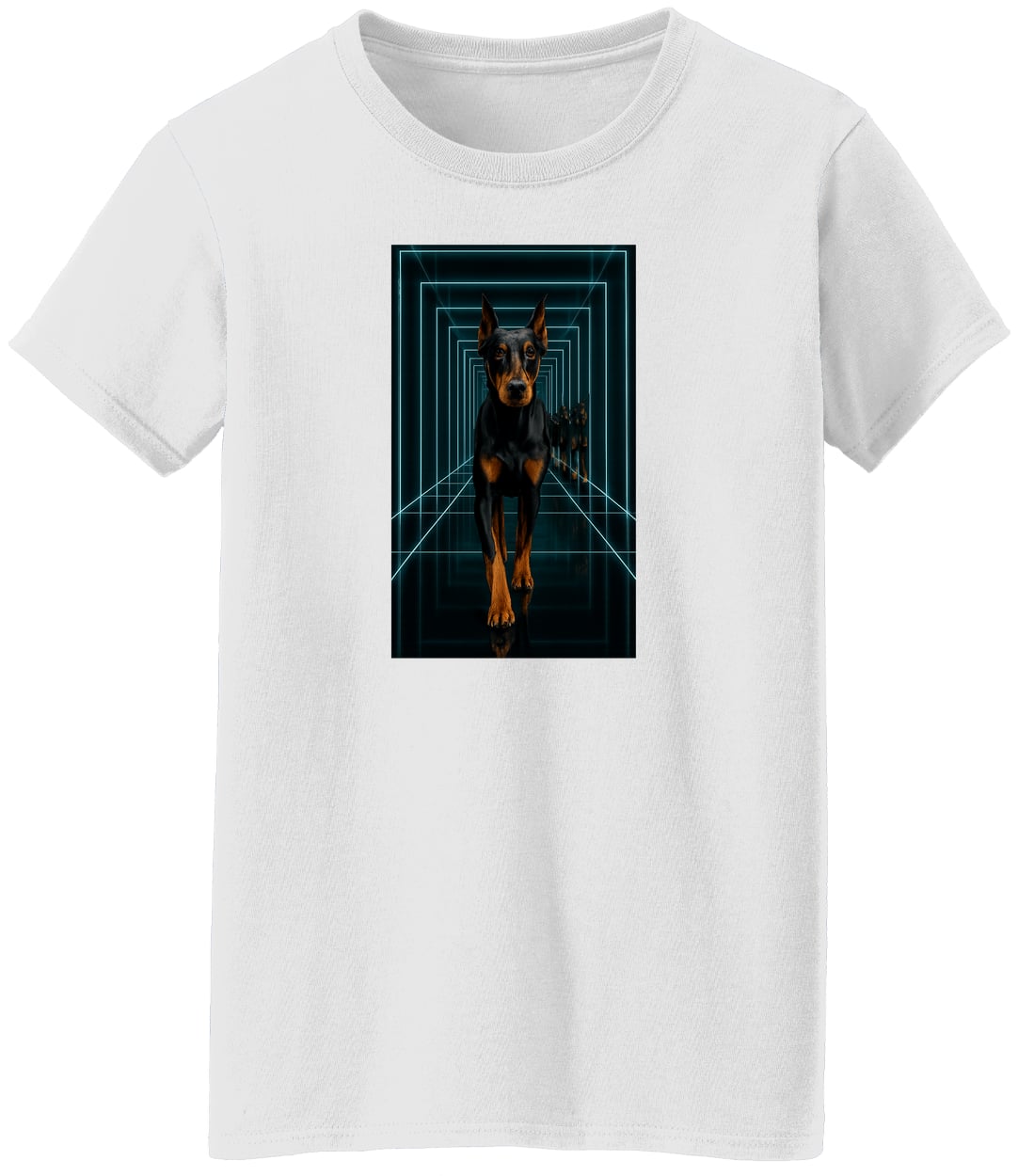 G500L Ladies' 5.3 oz. T-Shirt - White