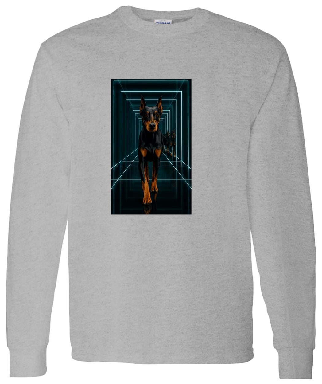 G540 LS T-Shirt 5.3 oz. - Sport Grey