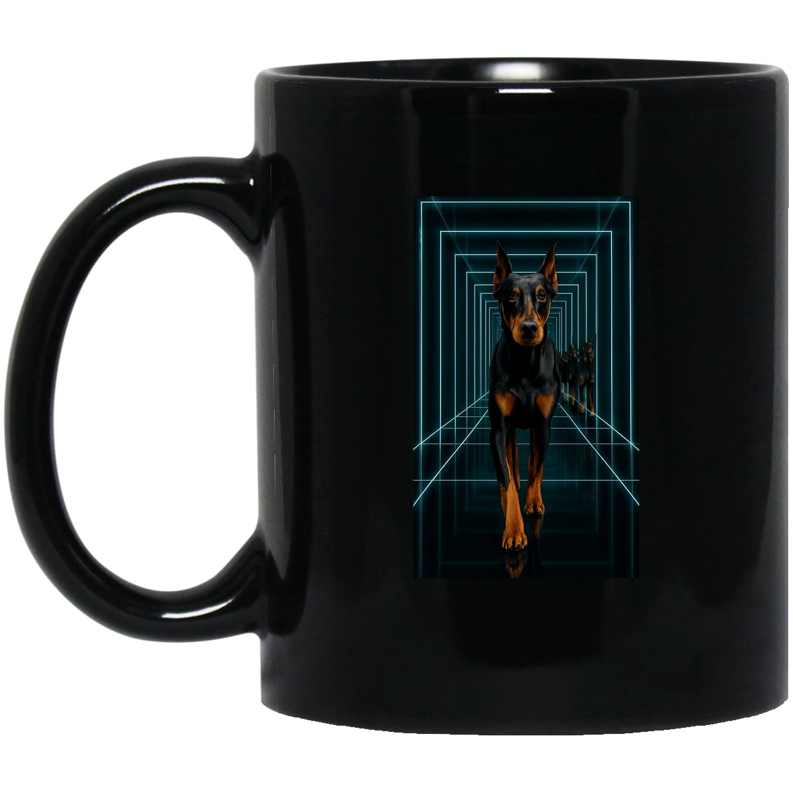 BM11OZ 11oz Black Mug Design Preview