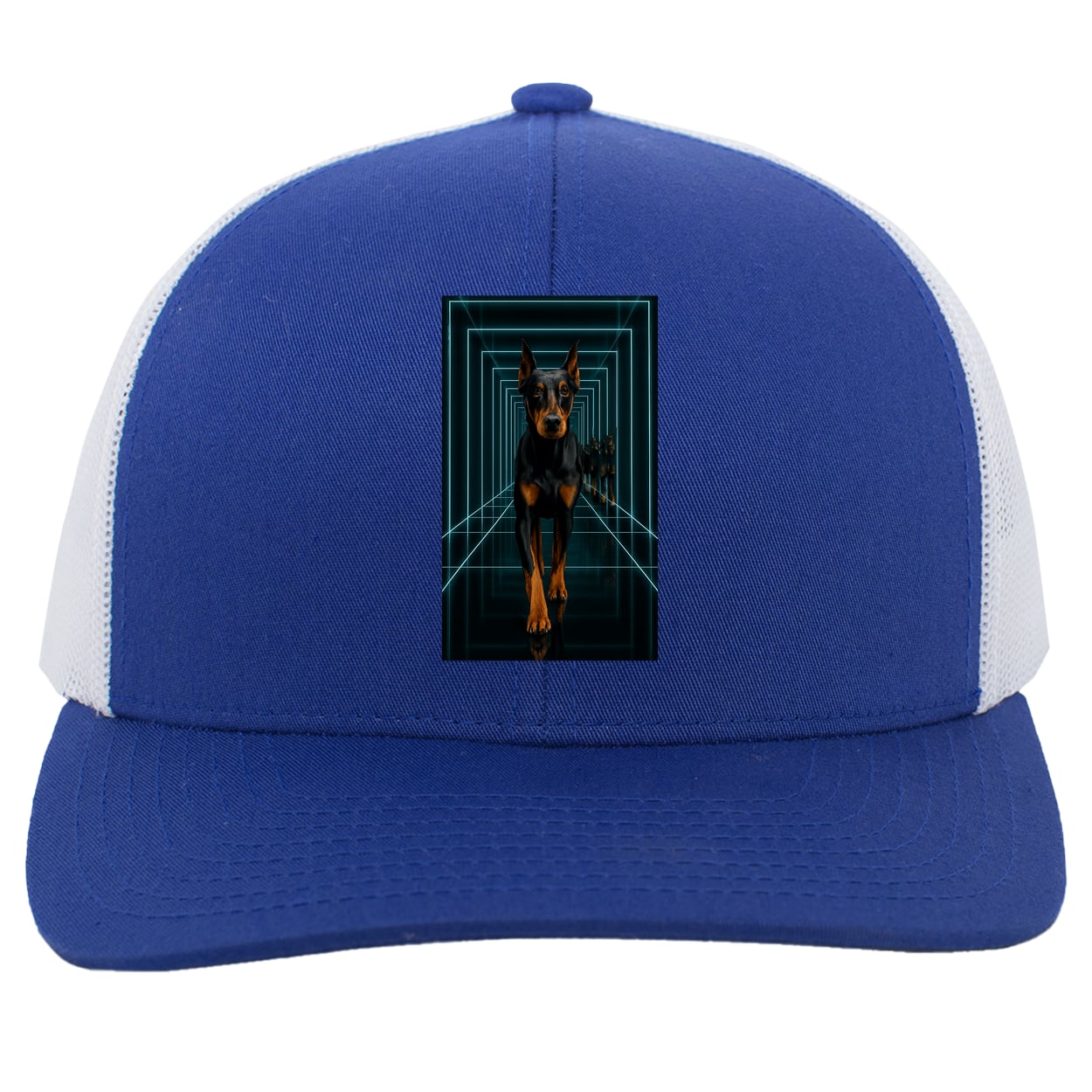 104C Trucker Snap Back - Royal/White
