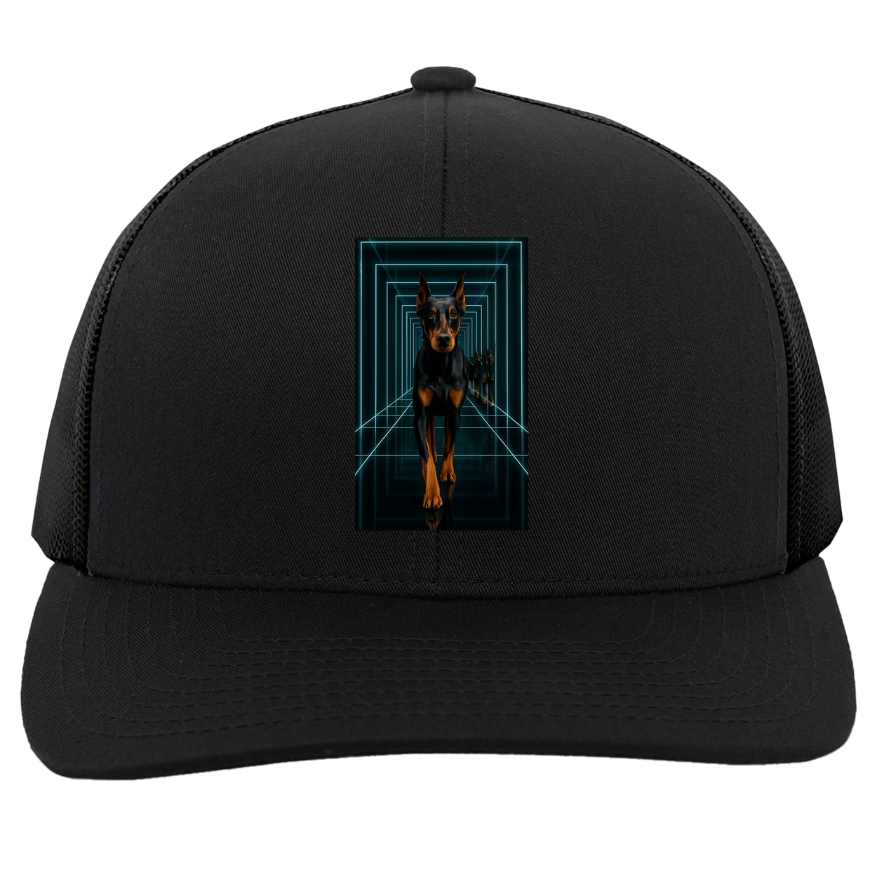104C Trucker Snap Back - Black