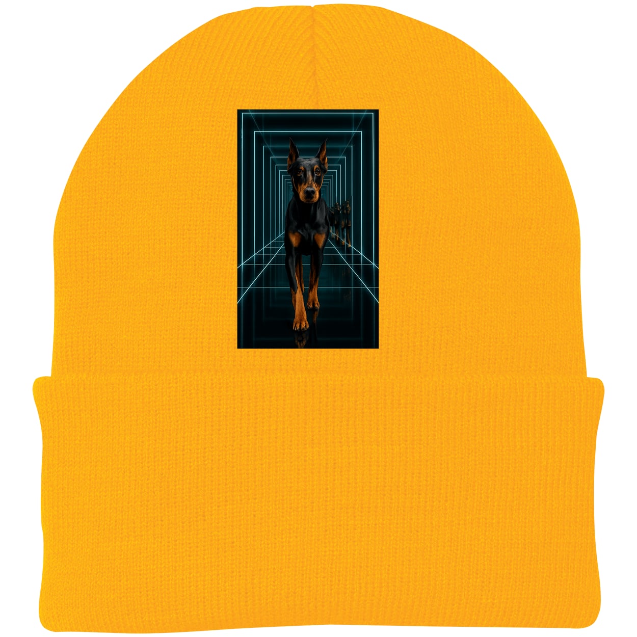 CP90 Port & Company Knit Beanie - Athletic Gold