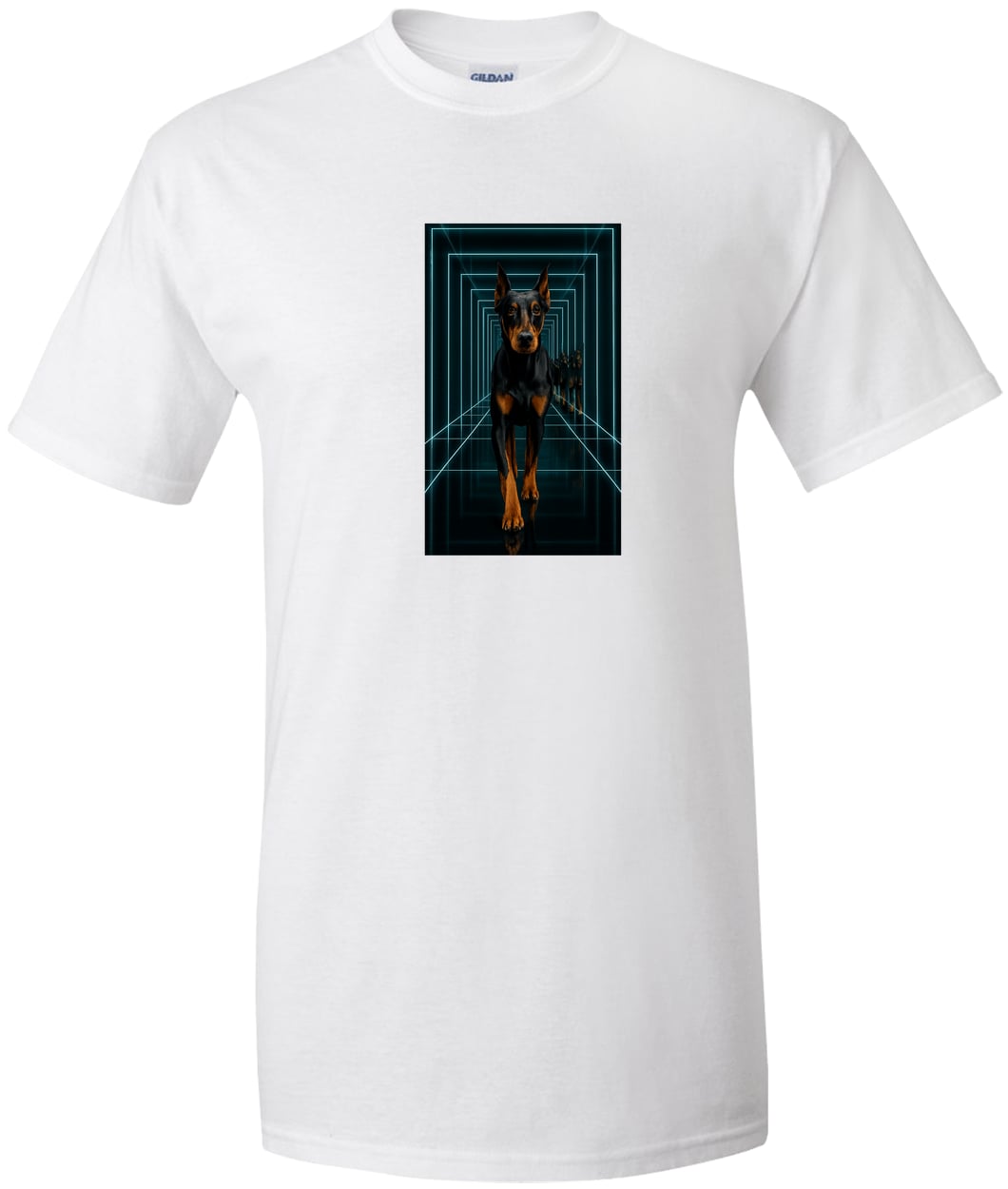 G200T Gildan Mens Tall Ultra Cotton Tee - White