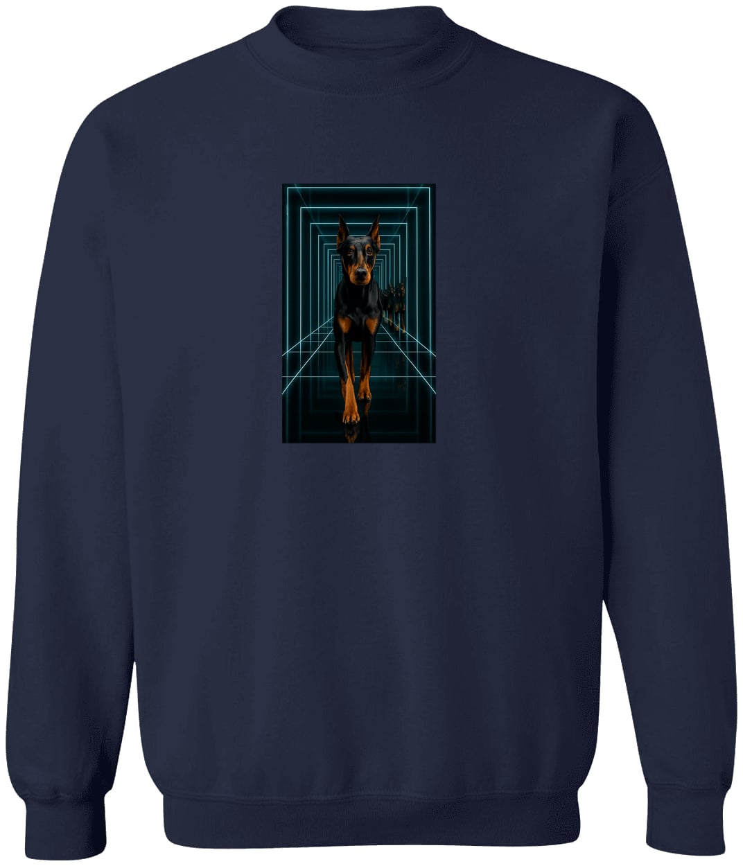 G180 Gildan Crewneck Pullover Sweatshirt - Navy