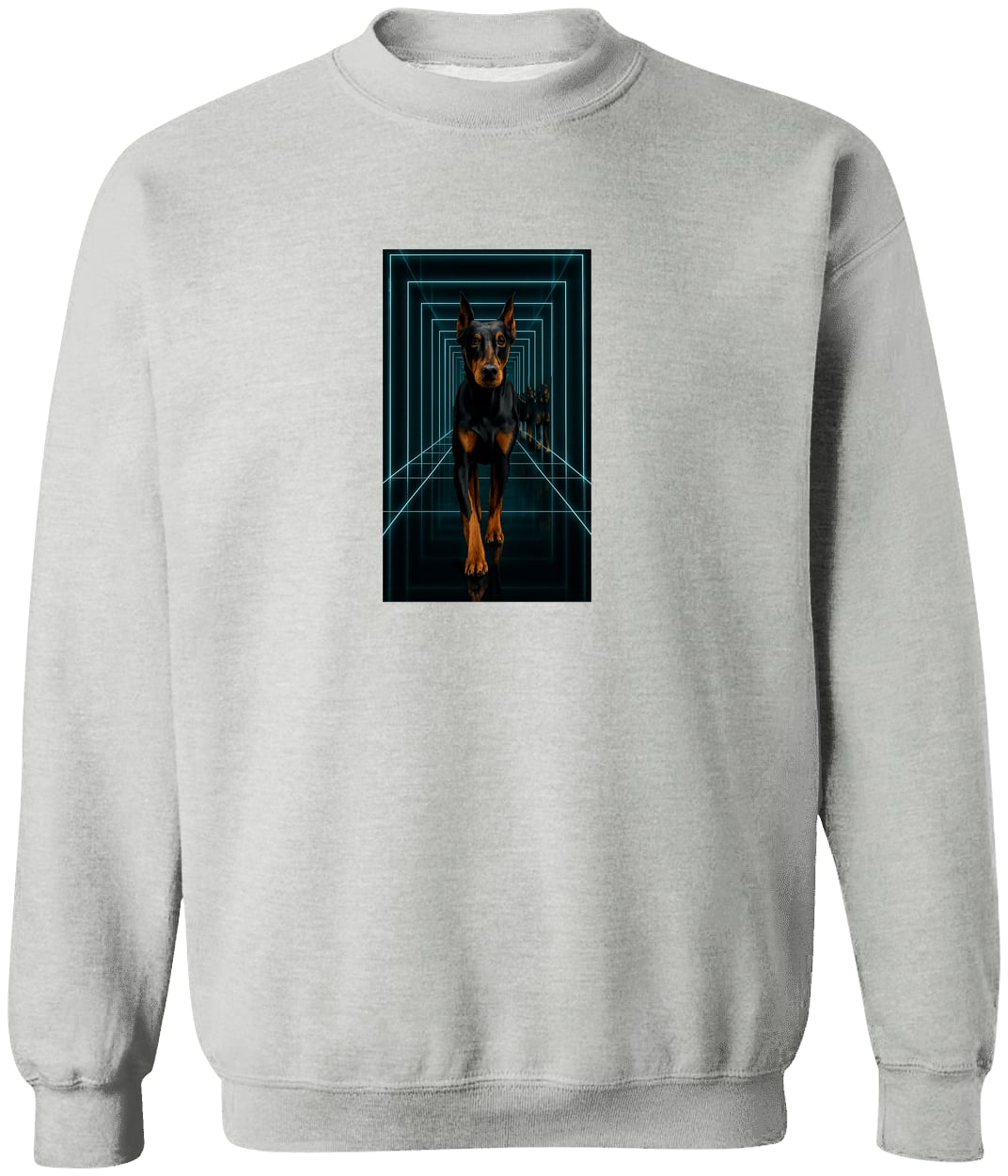 G180 Gildan Crewneck Pullover Sweatshirt - Sport Grey