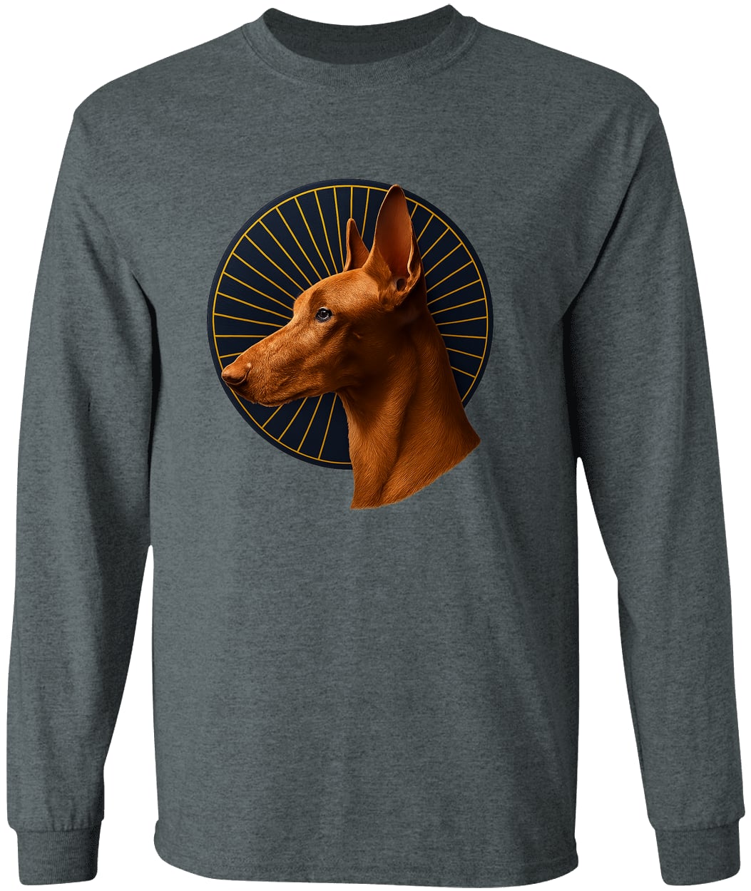 G540 LS T-Shirt 5.3 oz. - Dark Heather