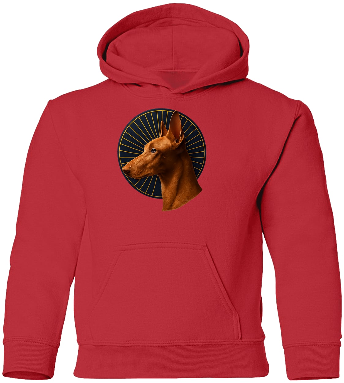 G185B Gildan Youth Pullover Hoodie - Red