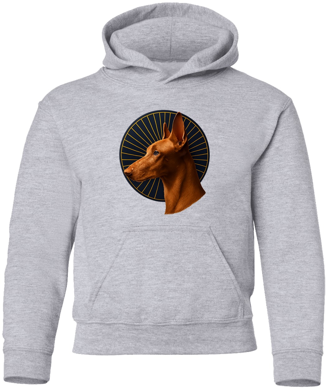 G185B Gildan Youth Pullover Hoodie - Sport Grey