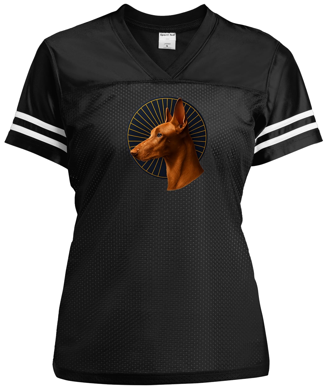 LST307 Sport-Tek Ladies' Replica Jersey - Black/White