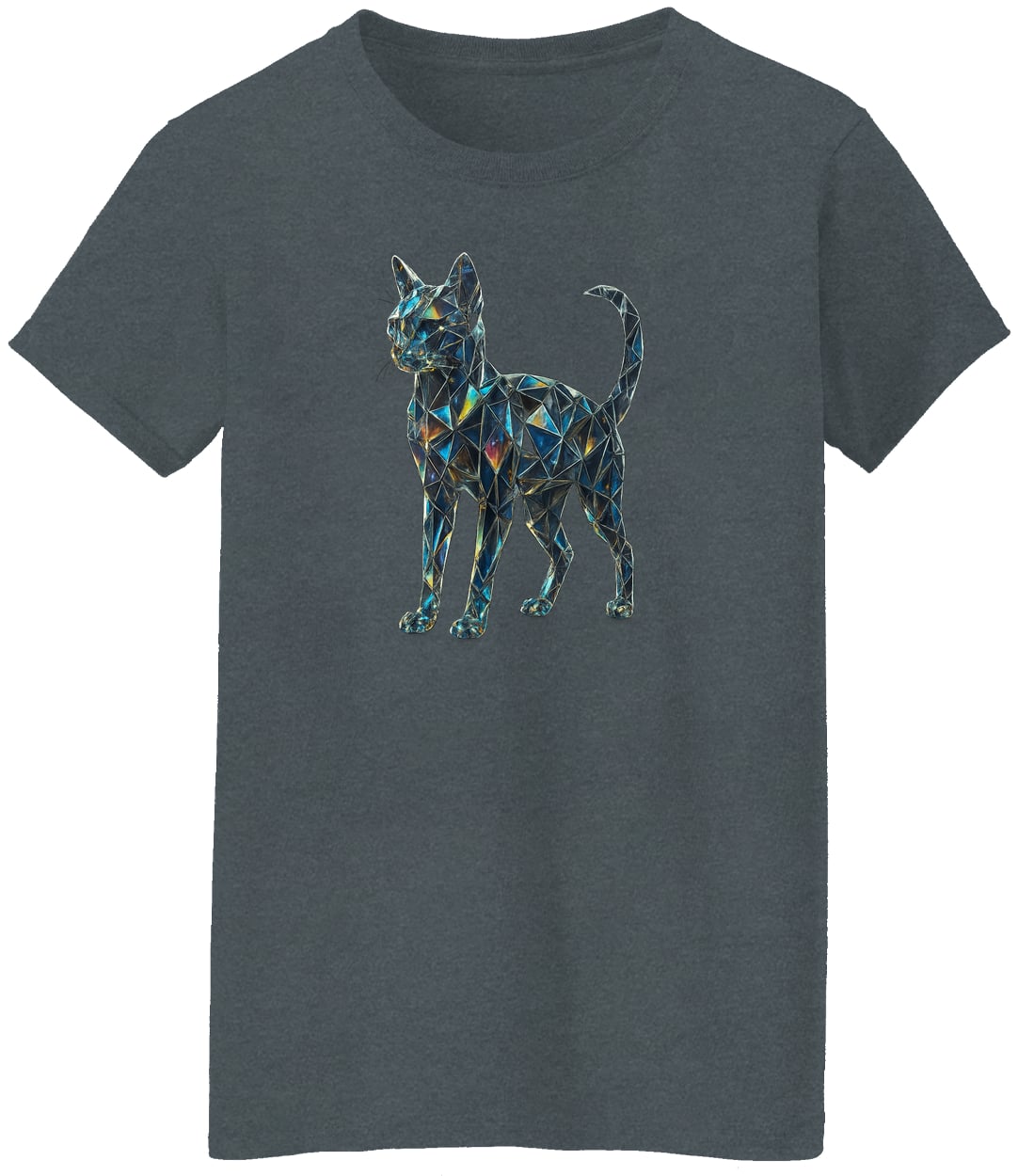 G500L Ladies' 5.3 oz. T-Shirt - Dark Heather