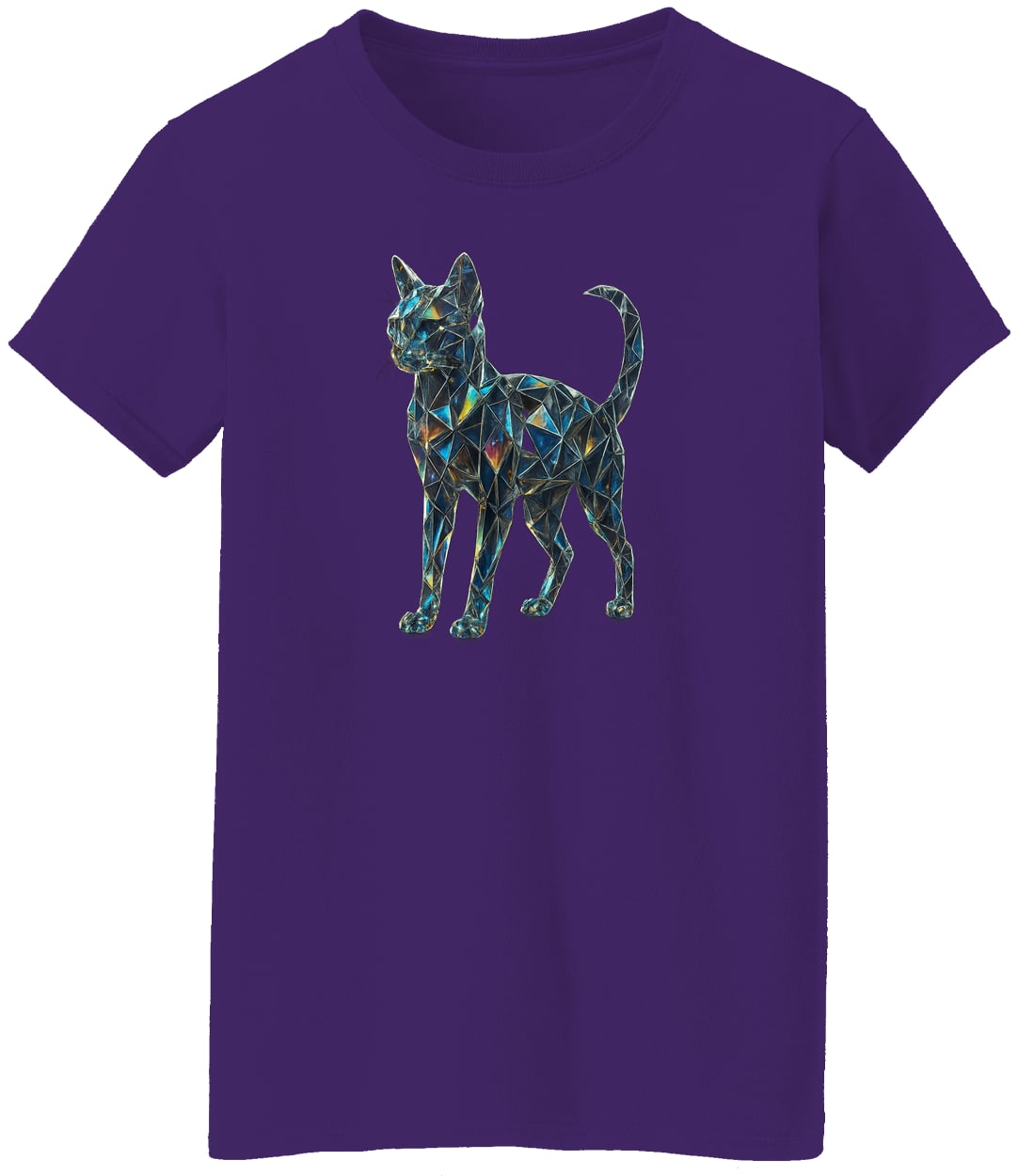G500L Ladies' 5.3 oz. T-Shirt - Purple