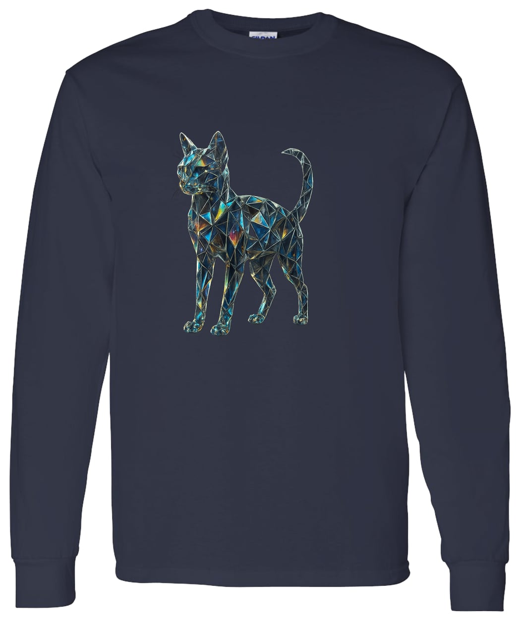 G540 LS T-Shirt 5.3 oz. - Navy