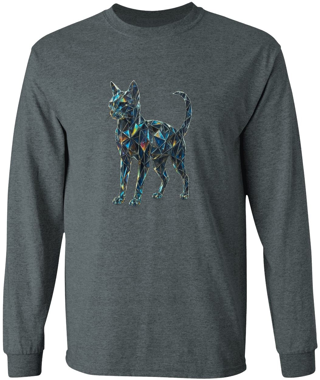 G540 LS T-Shirt 5.3 oz. - Dark Heather