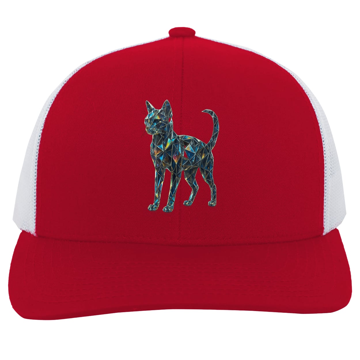 104C Trucker Snap Back - Red/White