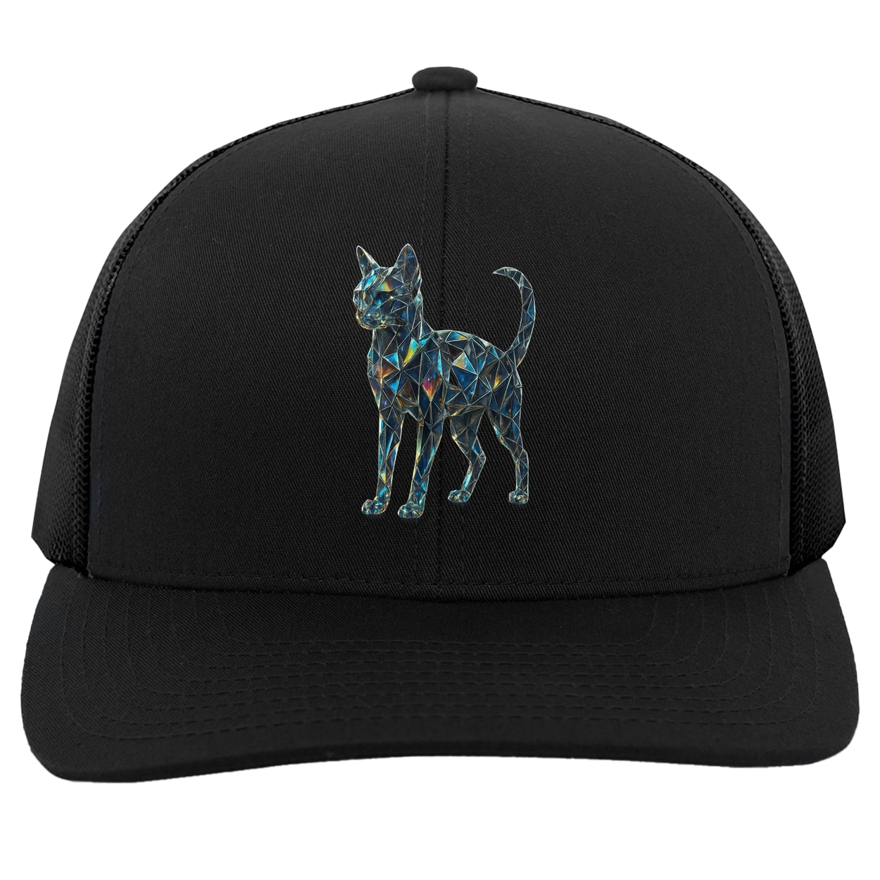 104C Trucker Snap Back - Black