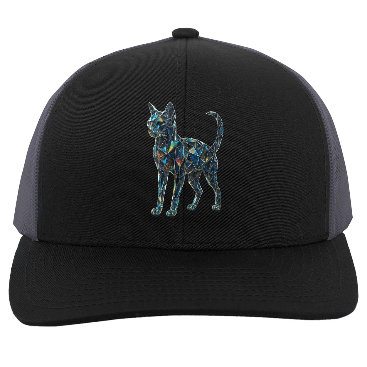 104C Trucker Snap Back - Black/Graphite