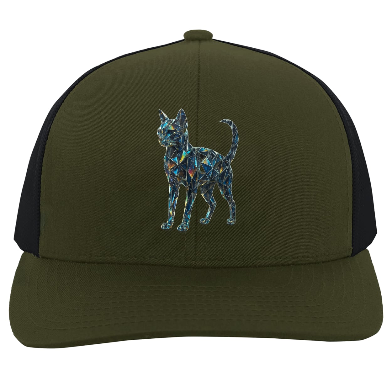 104C Trucker Snap Back - Moss/Charcoal