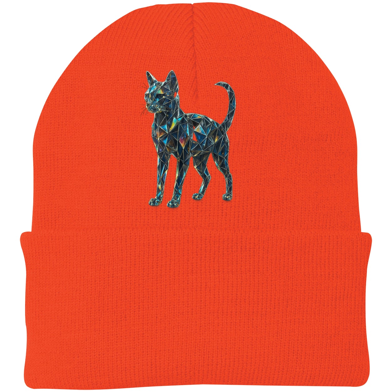 CP90 Port & Company Knit Beanie - Athletic Orange