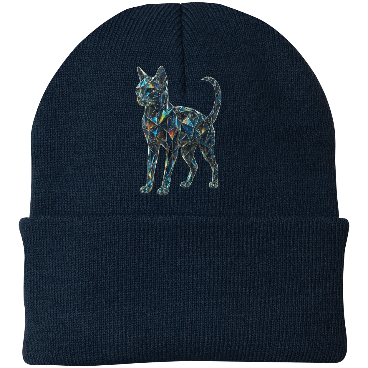 CP90 Port & Company Knit Beanie - Navy