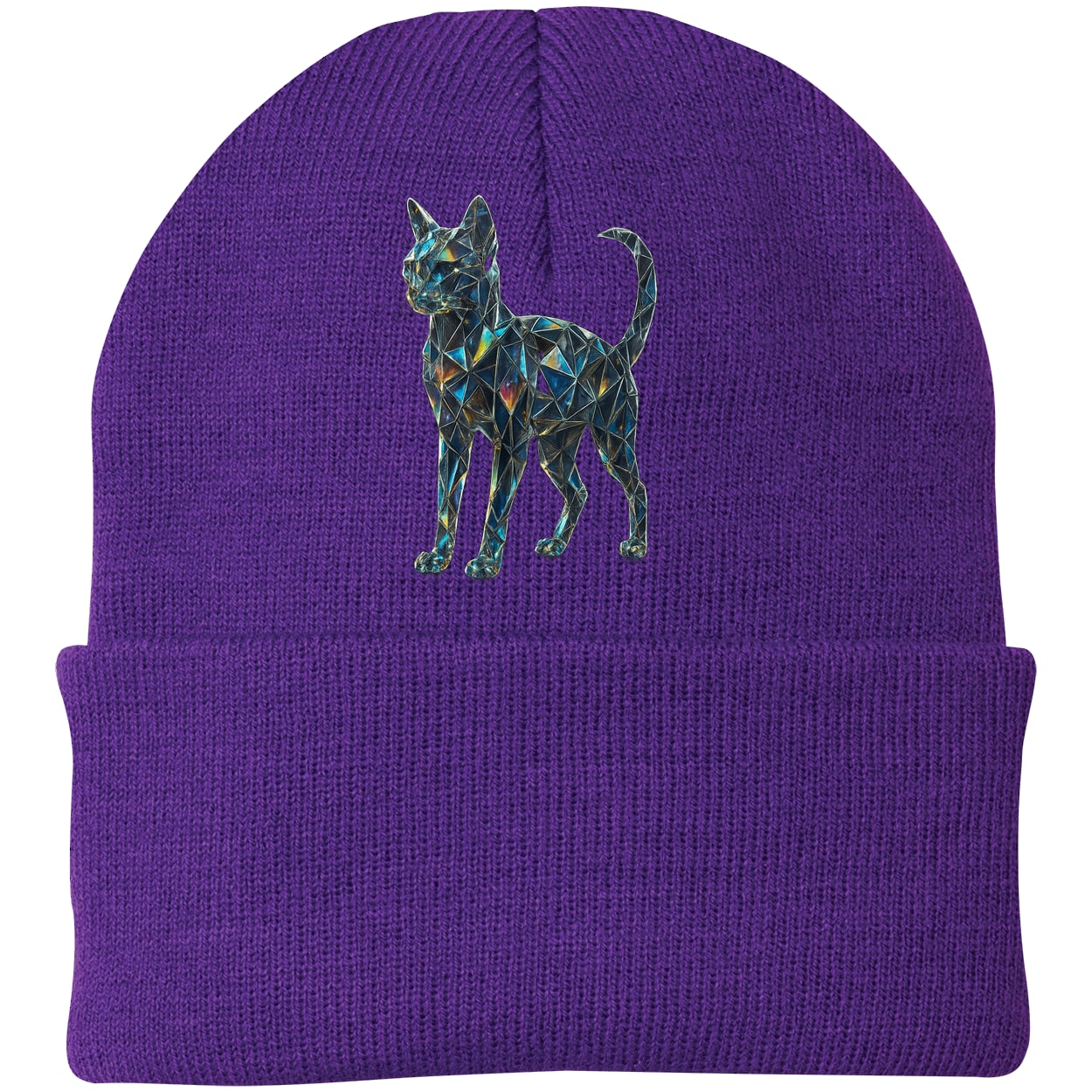 CP90 Port & Company Knit Beanie - Athletic Purple