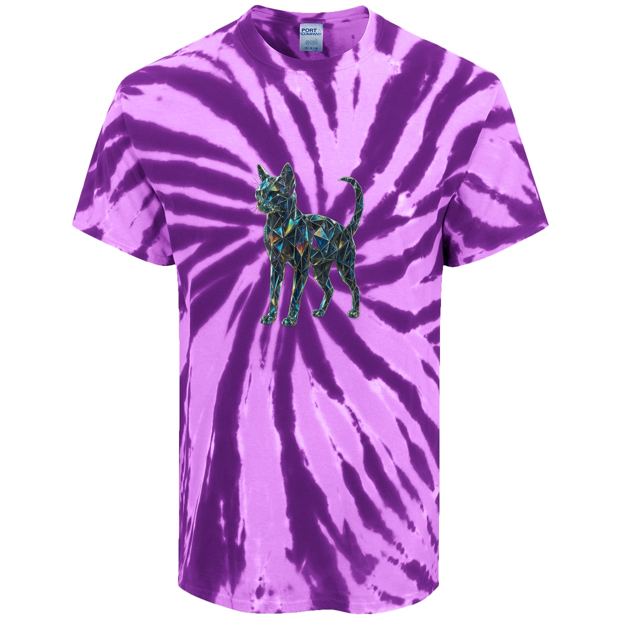 PC147 Port & Company Tie-Dye Tee - Purple