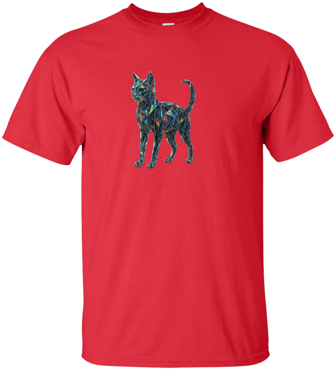 G200T Gildan Mens Tall Ultra Cotton Tee - Red