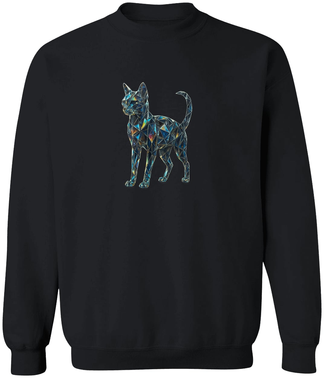 G180 Gildan Crewneck Pullover Sweatshirt - Black