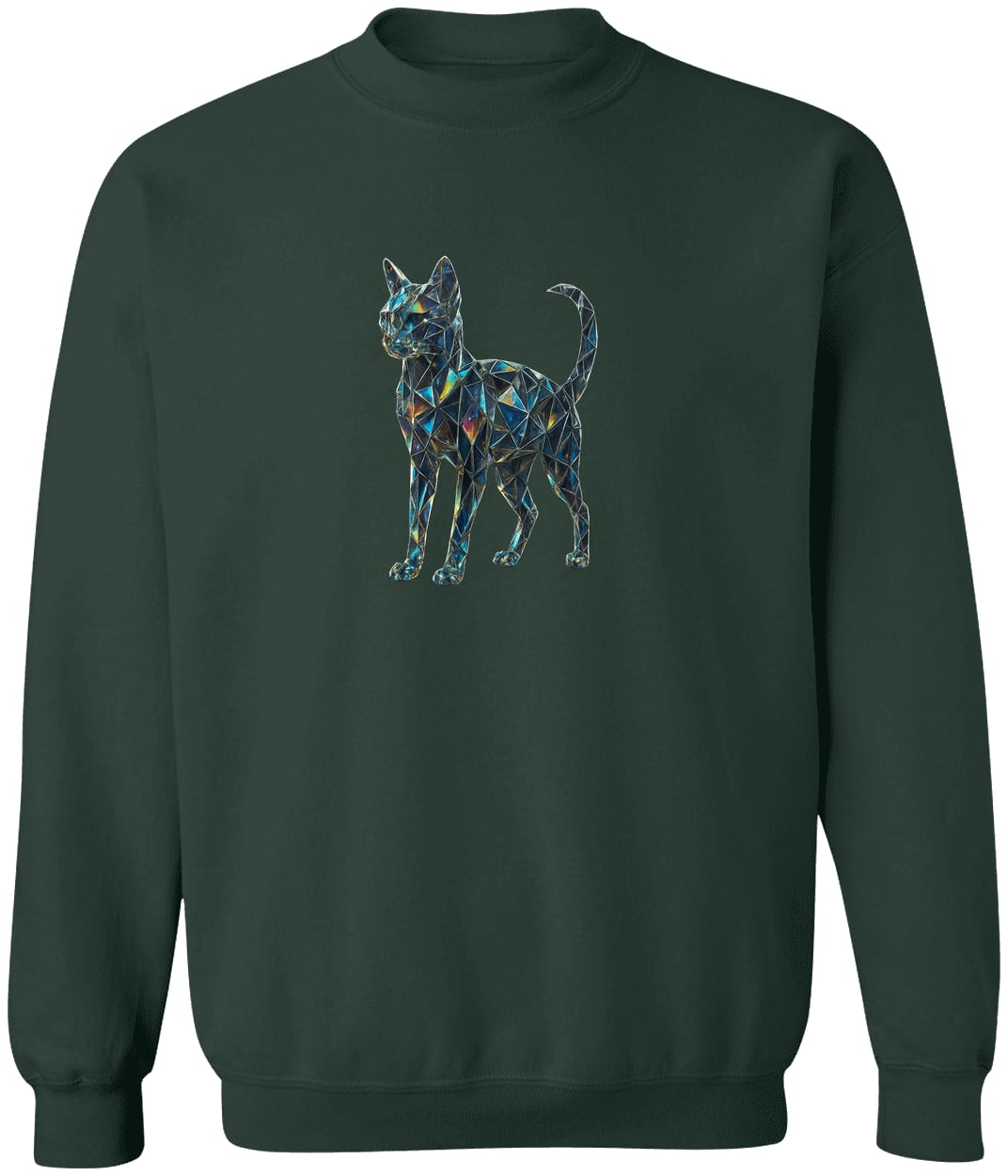 G180 Gildan Crewneck Pullover Sweatshirt - Forest Green