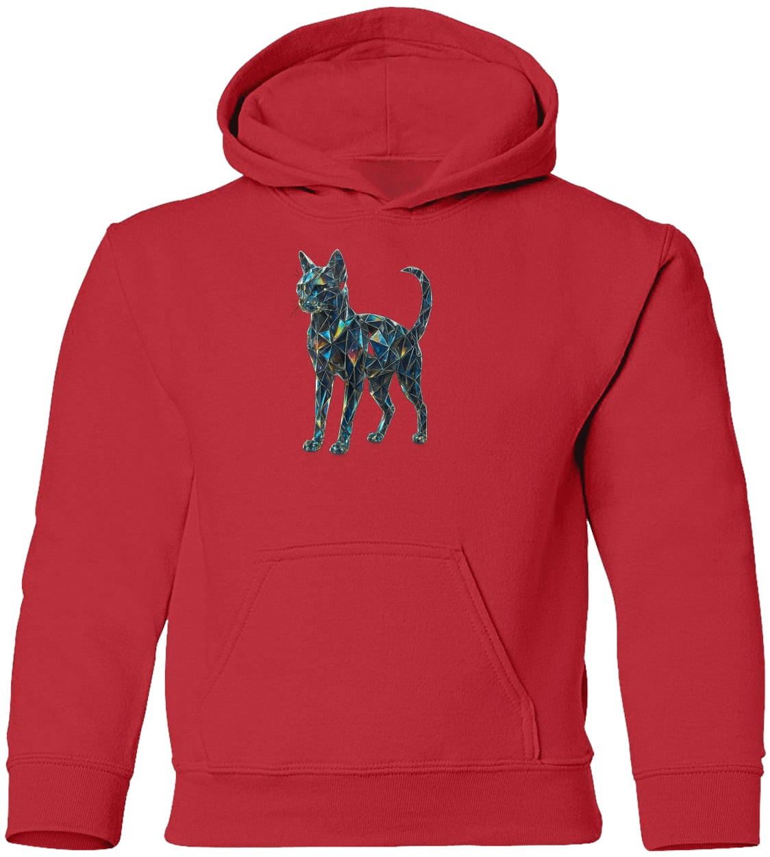 G185B Gildan Youth Pullover Hoodie - Red