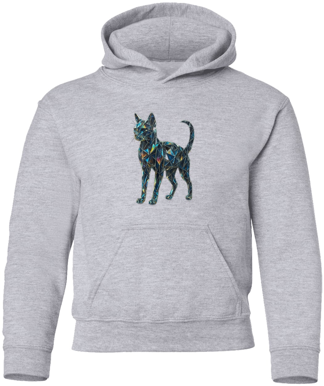 G185B Gildan Youth Pullover Hoodie - Sport Grey