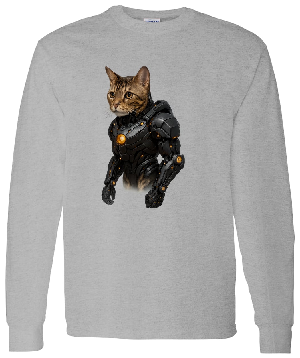 G540 LS T-Shirt 5.3 oz. - Sport Grey
