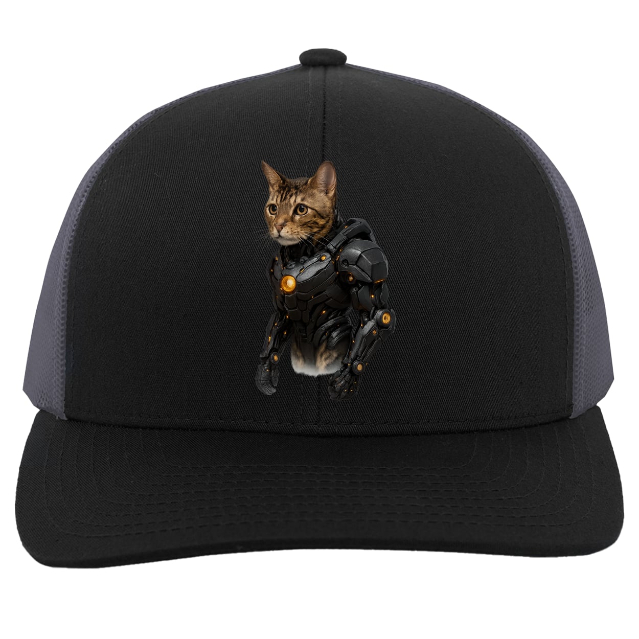 104C Trucker Snap Back - Black/Graphite