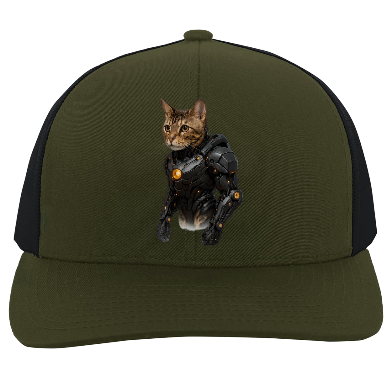 104C Trucker Snap Back - Moss/Charcoal