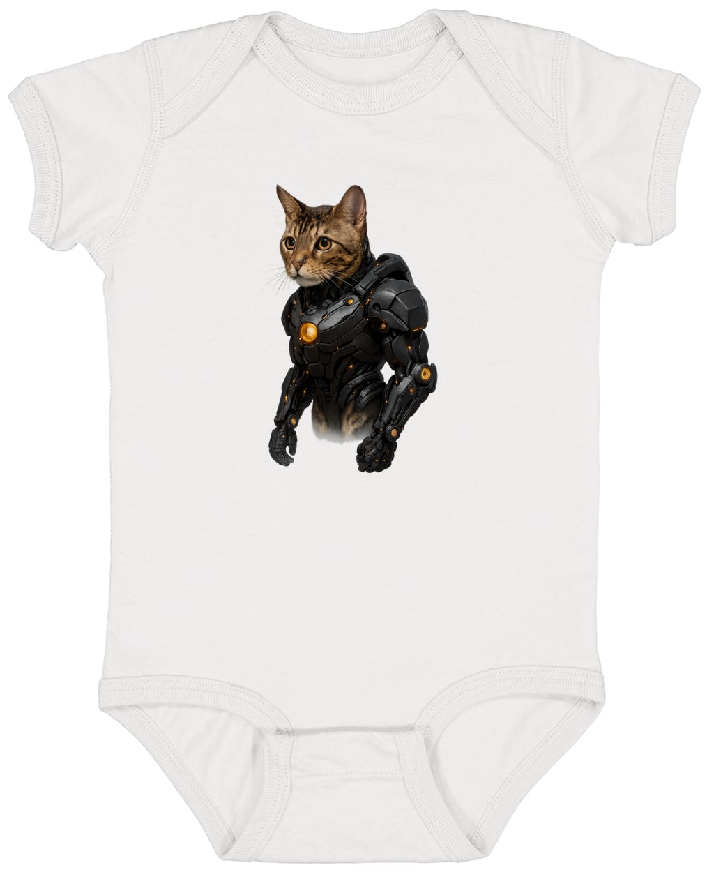 4424 Infant Fine Jersey Bodysuit - White