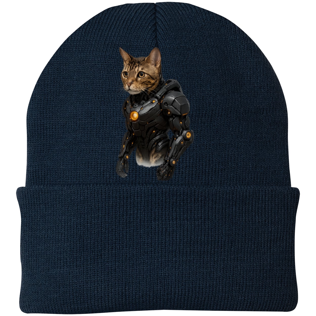CP90 Port & Company Knit Beanie - Navy