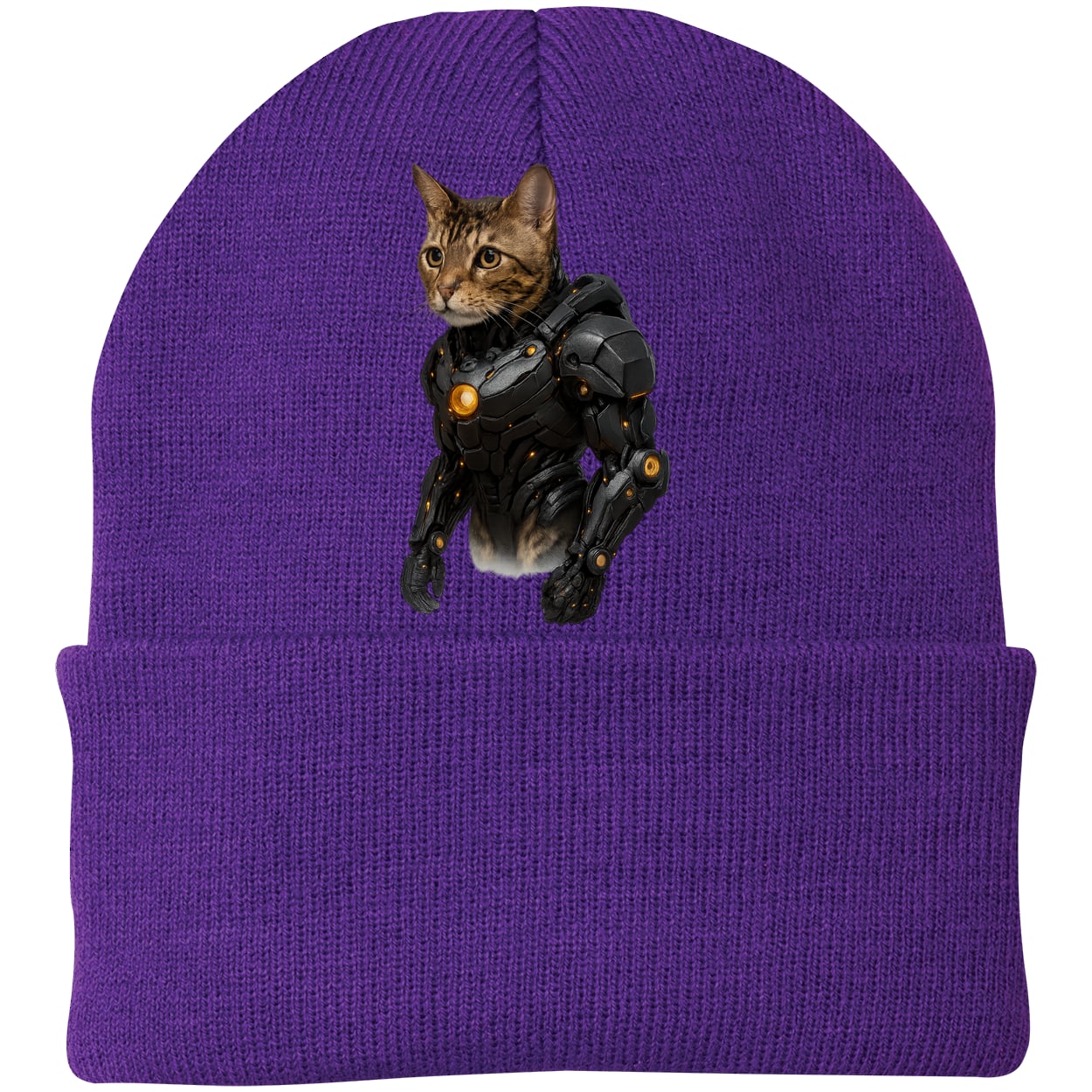 CP90 Port & Company Knit Beanie - Athletic Purple