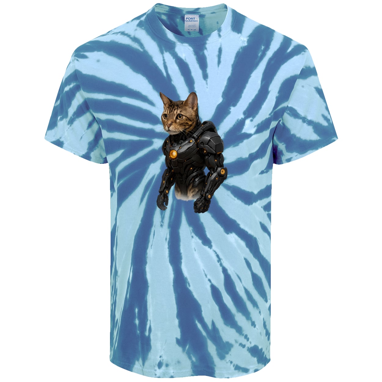 PC147 Port & Company Tie-Dye Tee - Royal