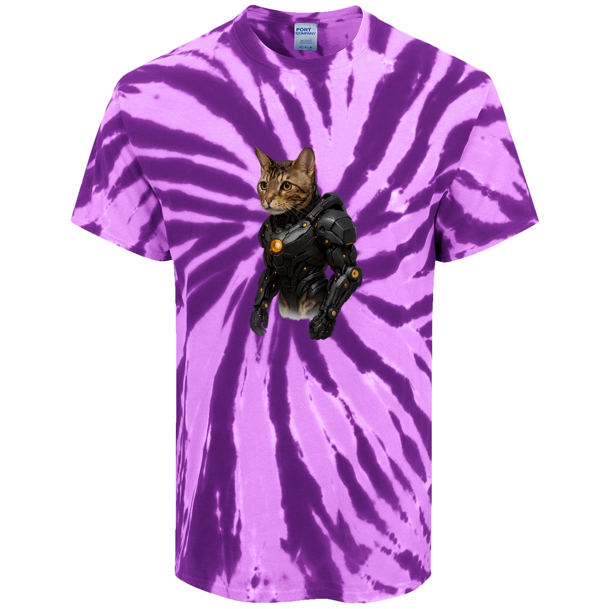 PC147 Port & Company Tie-Dye Tee - Purple