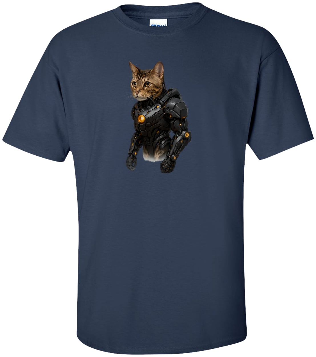 G200T Gildan Mens Tall Ultra Cotton Tee - Navy