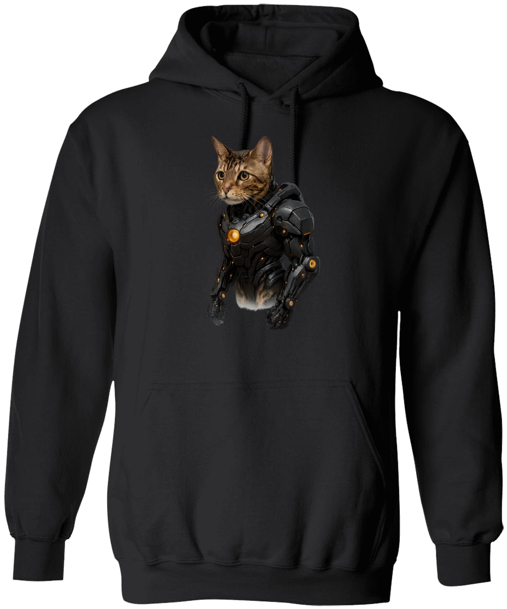 G185 Gildan Pullover Hoodie - Black