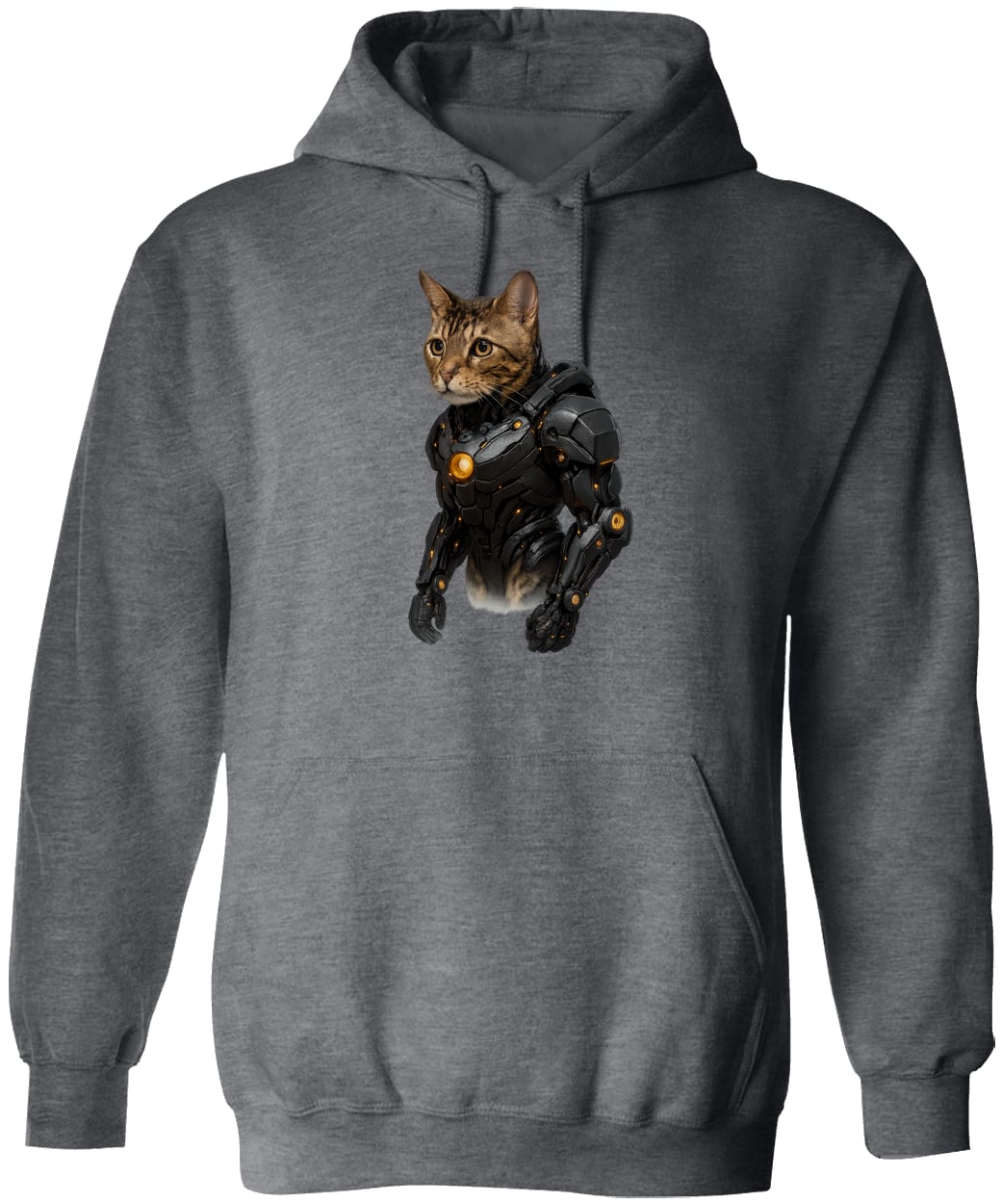 G185 Gildan Pullover Hoodie - Dark Heather