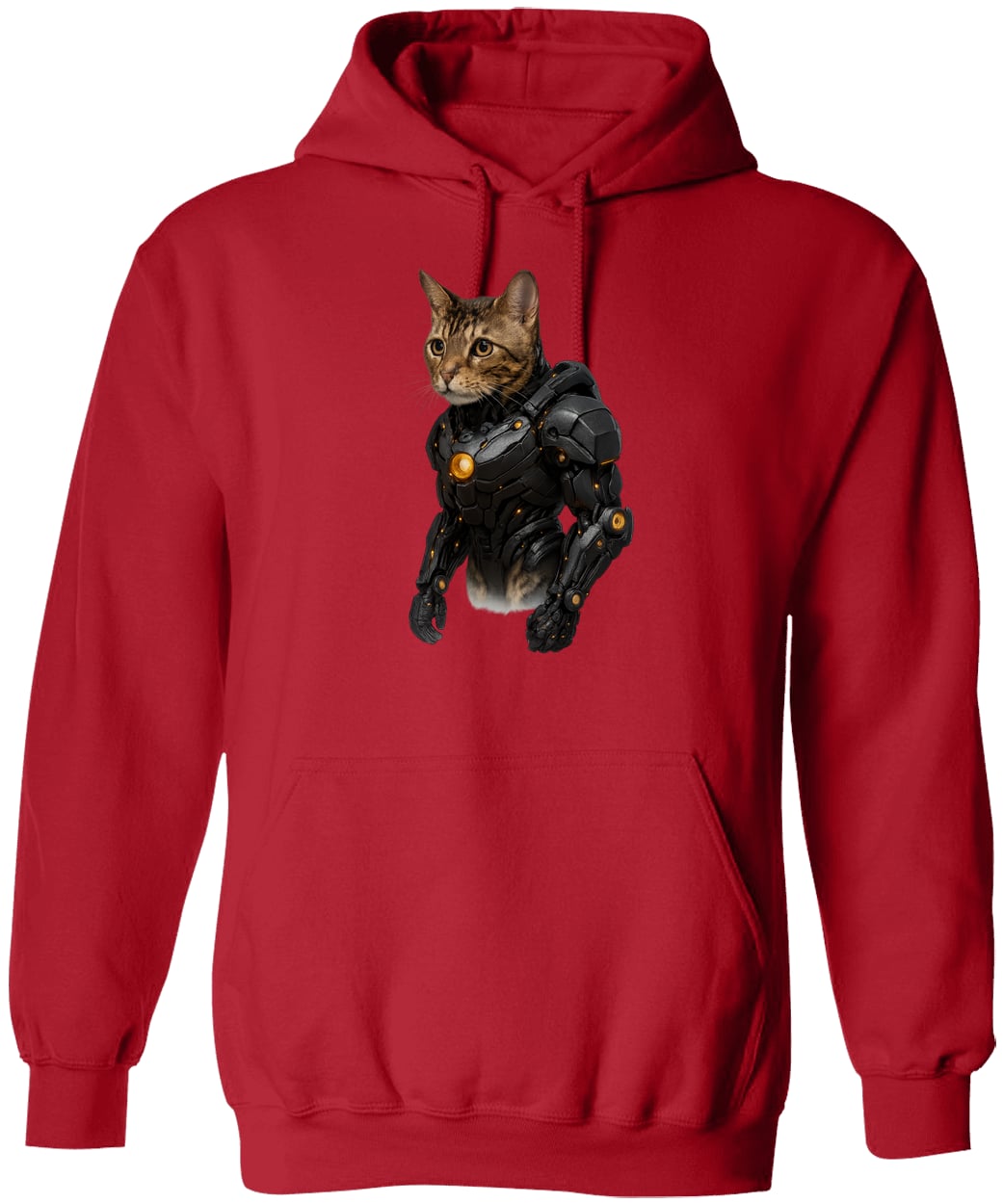 G185 Gildan Pullover Hoodie - Red