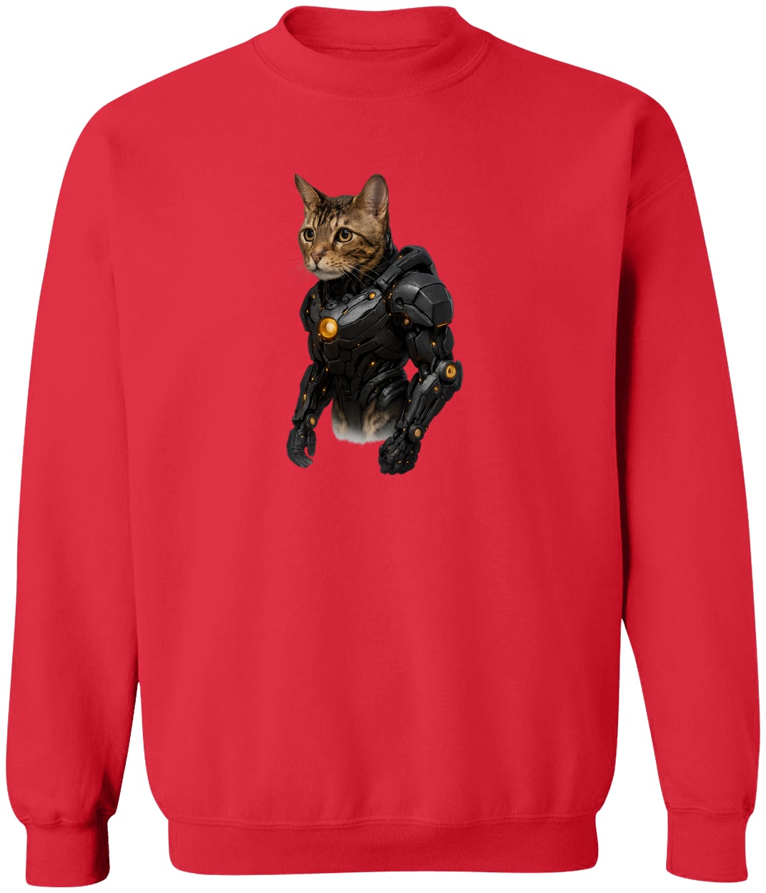 G180 Gildan Crewneck Pullover Sweatshirt - Red
