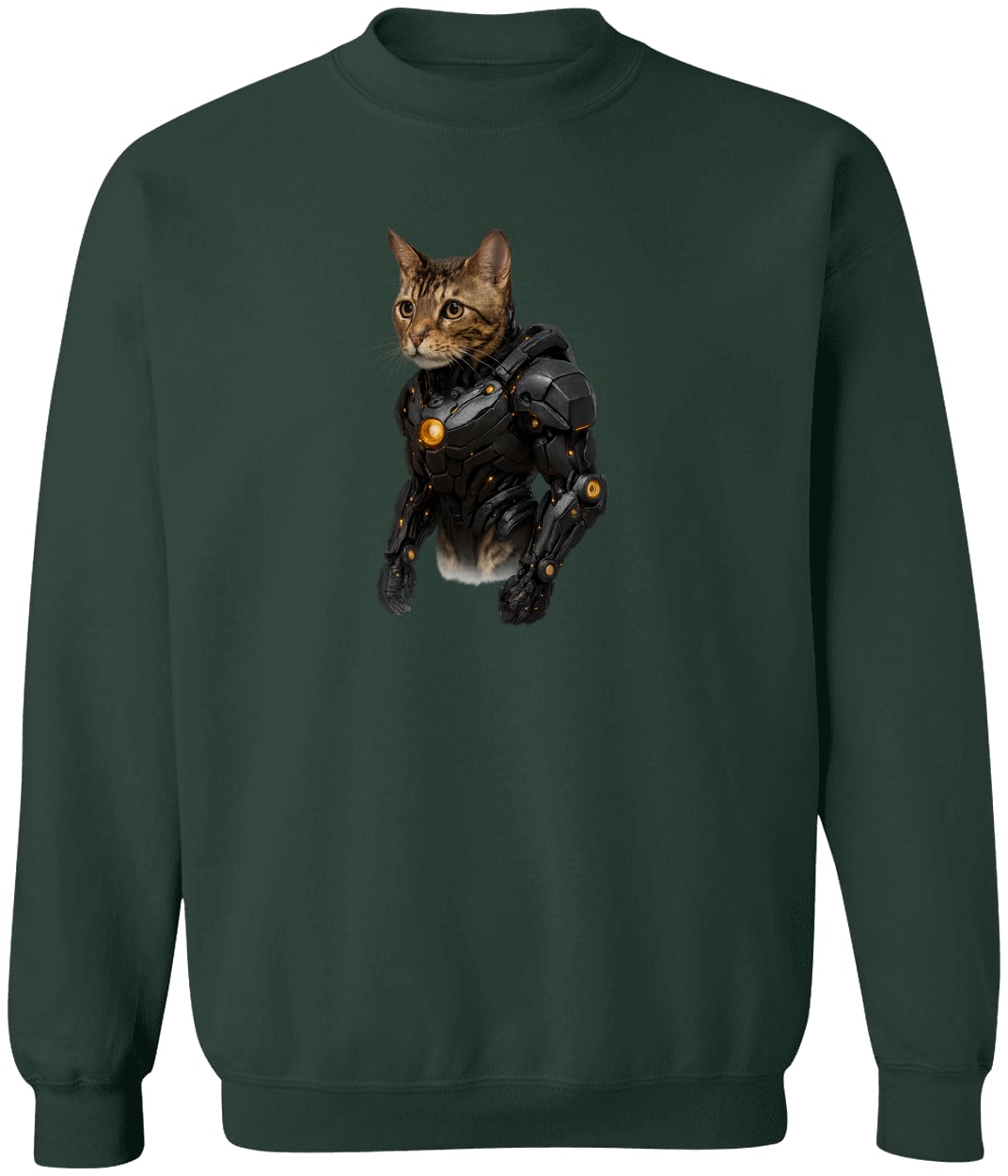G180 Gildan Crewneck Pullover Sweatshirt - Forest Green