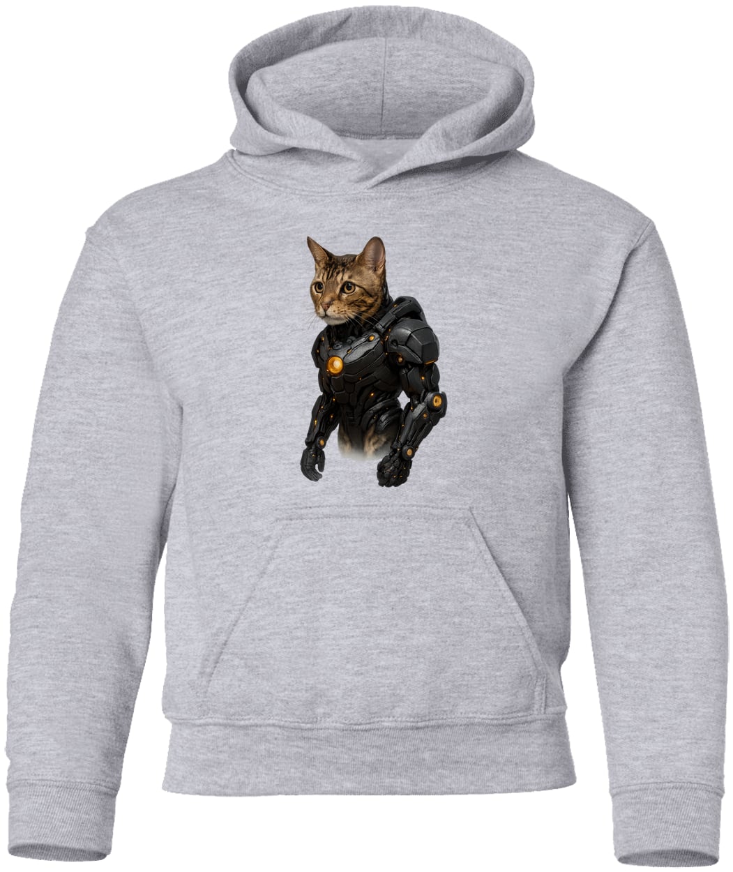 G185B Gildan Youth Pullover Hoodie - Sport Grey