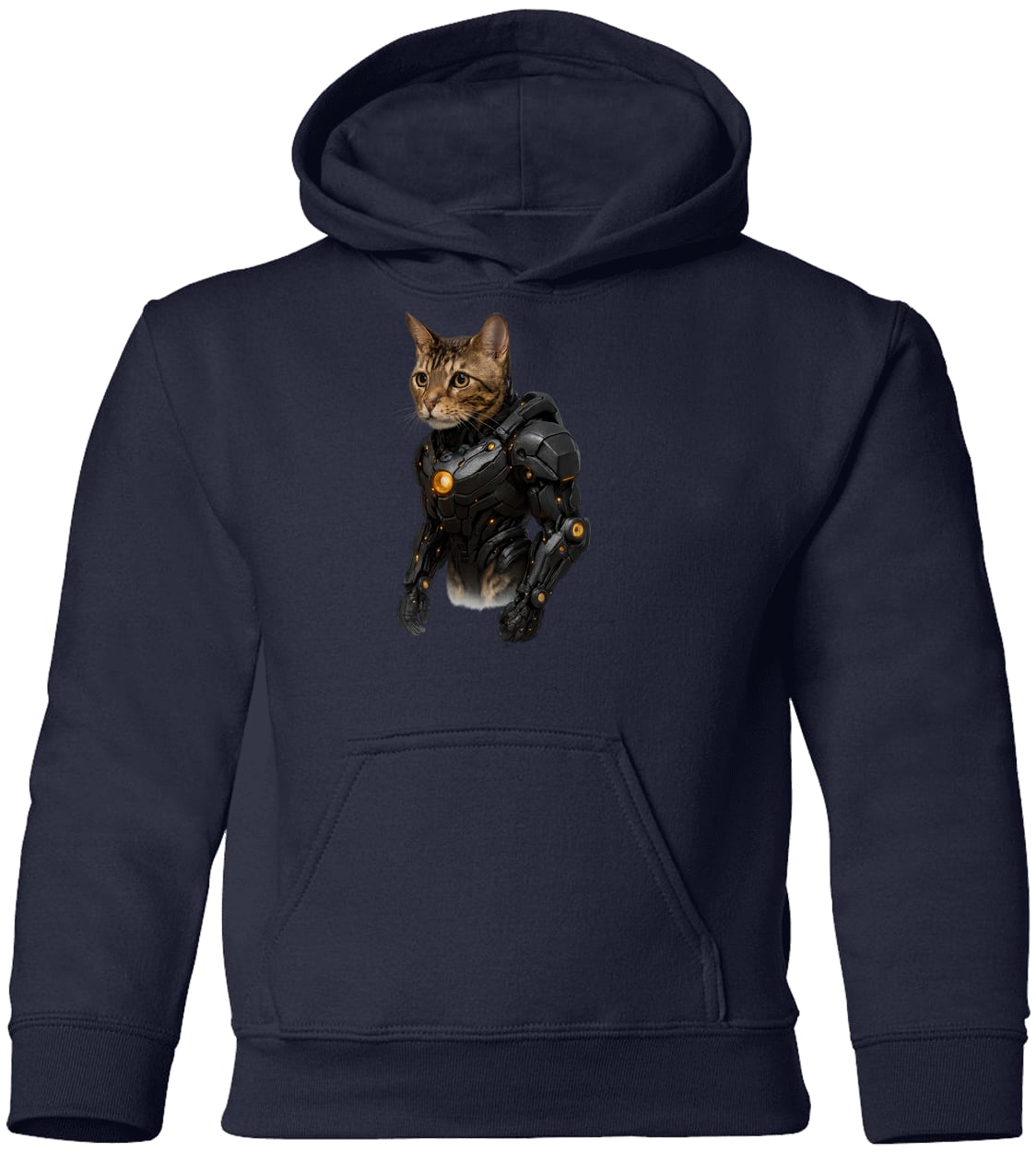 G185B Gildan Youth Pullover Hoodie - Navy